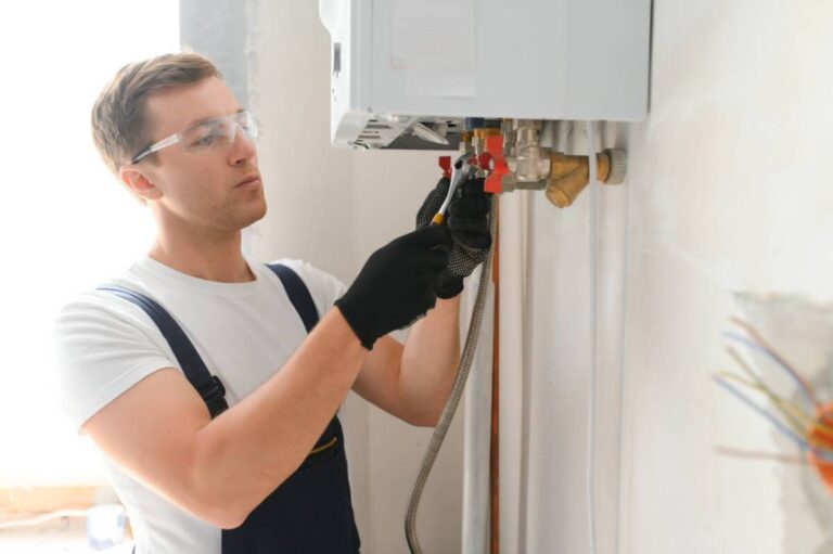 the image is about water heater installation