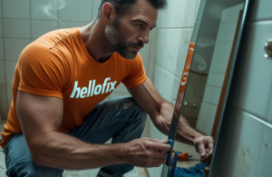 Handyman for Bathroom Mirror Installation